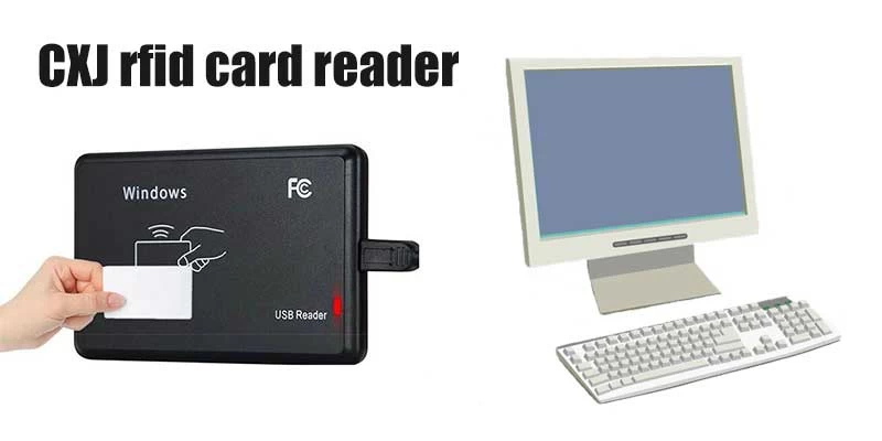 High-Power USB UHF RFID Desktop Reader/Writer FCC