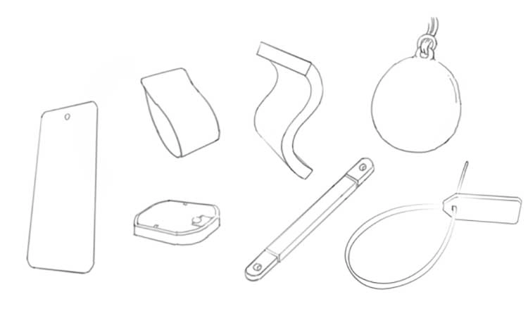 UHF RFID标签的八种常见形式及应用