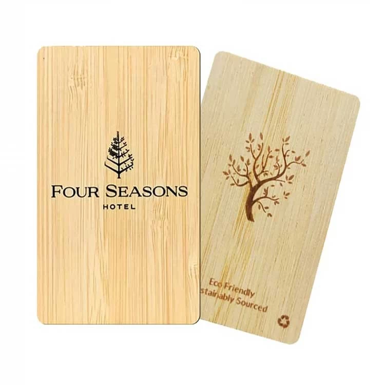 Custom Printing Wooden Engraving RFID Wooden Cards Wholesale