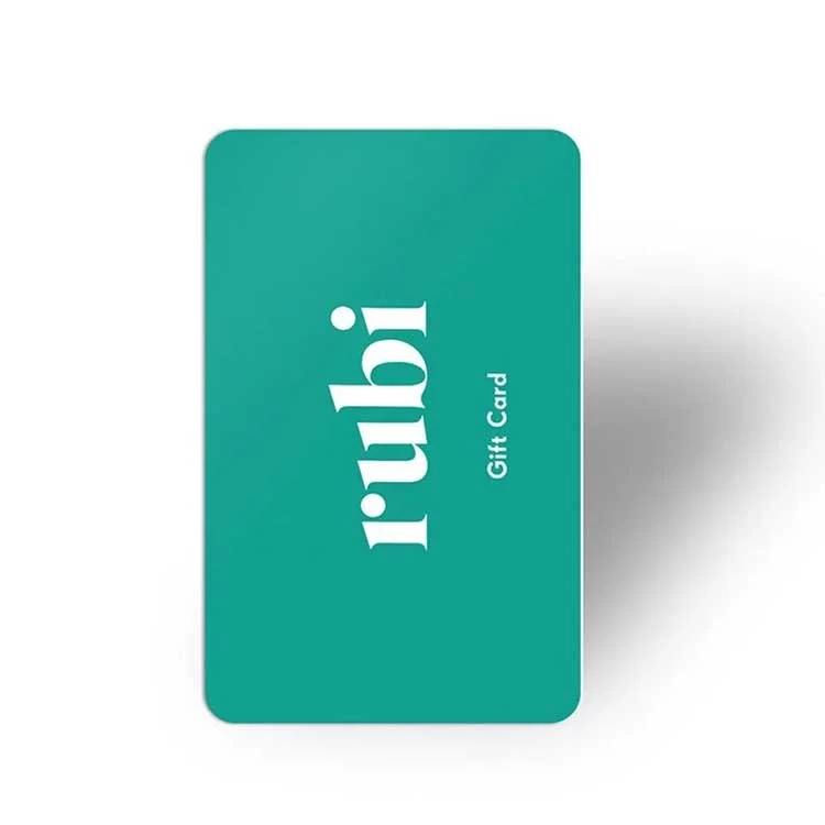 Custom PVC Card Biodegradable Eco-Friendly RFID NFC Gift Card Supplier