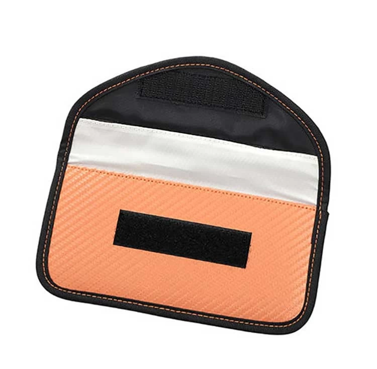Carbon Fiber Colorful Faraday Bag RFID Blocking Bag Wholesale