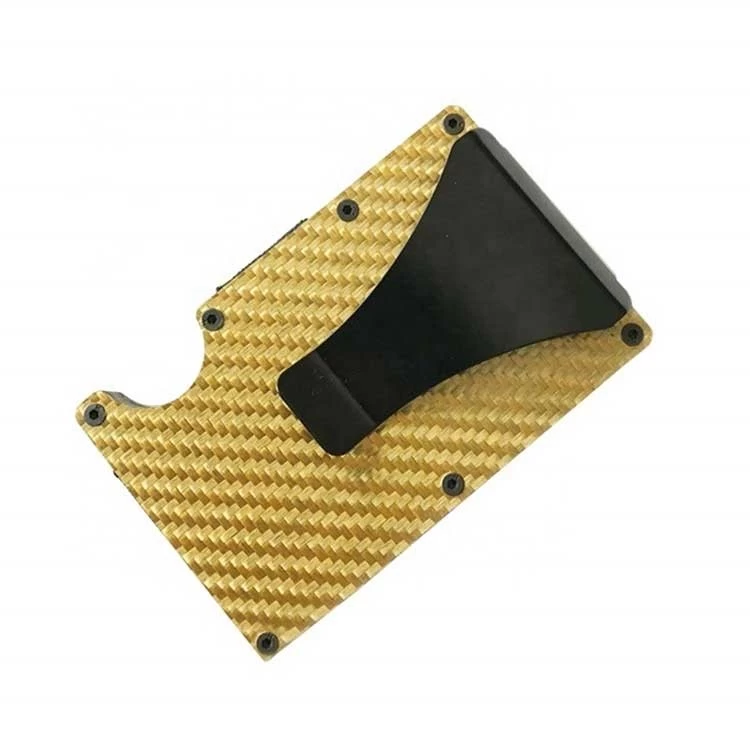 Metal Anti Theft Blocking Card RFID Credit Card holder Protector RFID Blocking Wallet Wholesale