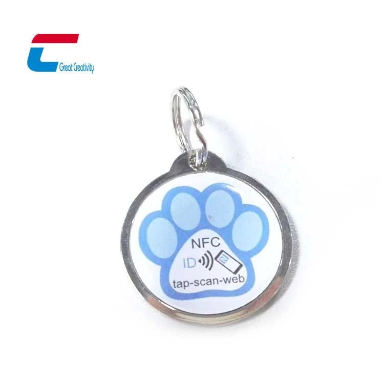 QR Code NFC Pet Tracking Tags NFC Dog Tag Wholesaler