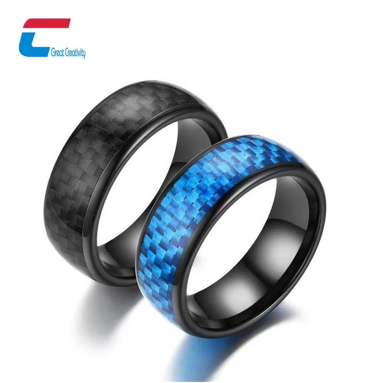 Hot Sale Custom NFC Ceramic Ring RFID Smart Payment Ring Wholesale