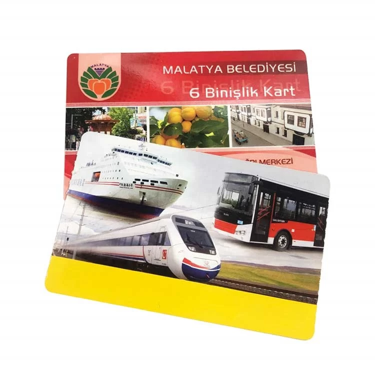 13.56Mhz RFID Smart Plastic Subway Metro Ticket Bus Card Wholesaler