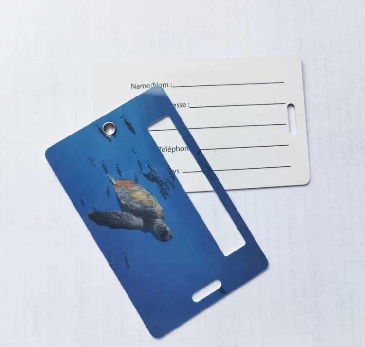 Custom Logo Printing NFC PVC Luggage Travel Card Wholesaler
