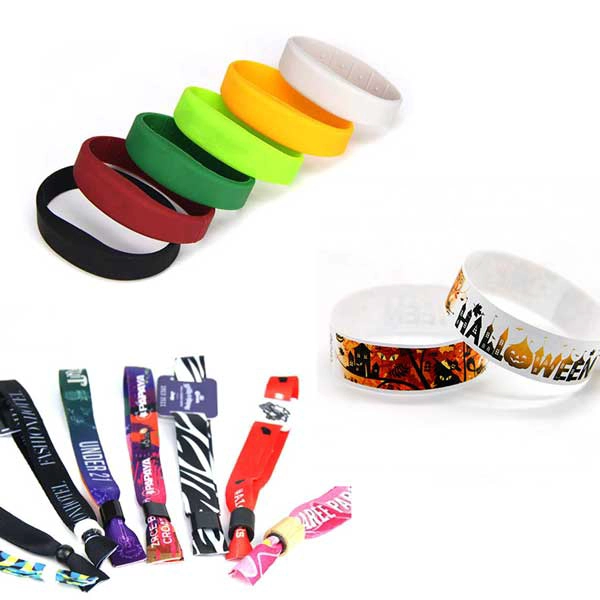Classification of RFID wristbands----according to the material of the wristbands, how many types?
