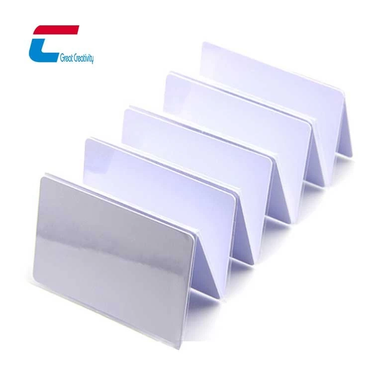 Custom PLA Eco Friendly Blank NFC Card 13.56mhz RFID card Manufacturer