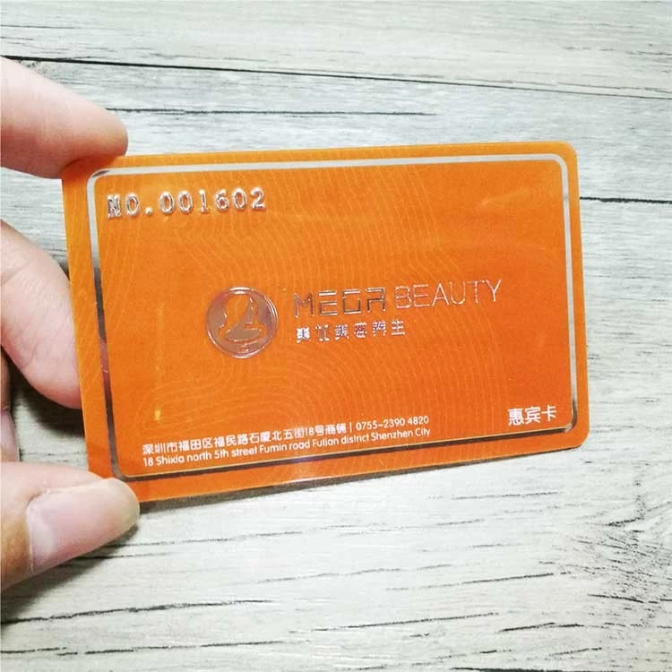Factory Price RFID PLA Business Card CMYK Gift Card Manufacturer
