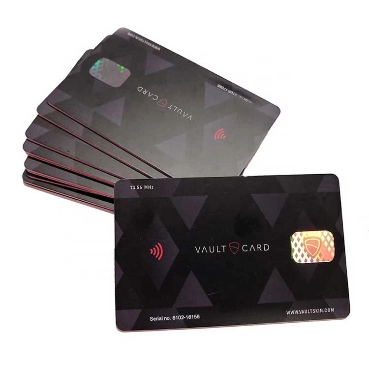 Factory Price NFC PLA Blocking Card RFID Credit Card Blocking Card Manufacturer
