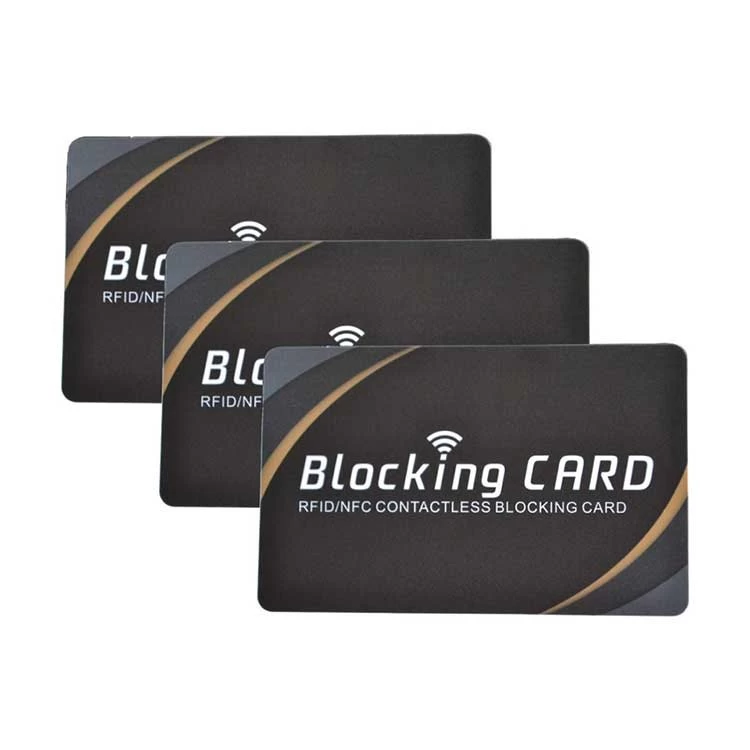 Factory Price NFC PLA Blocking Card RFID Credit Card Blocking Card Manufacturer