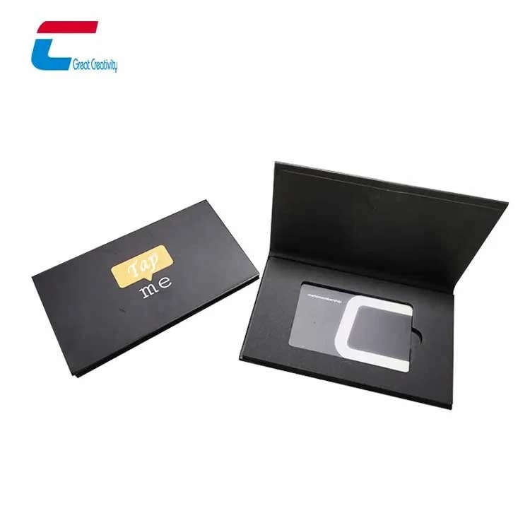 Luxury Custom Gift Card Package NFC Metal Business Card Package Manufacturer