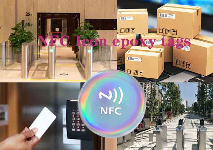 Uso principal de las etiquetas epoxi con iconos NFC