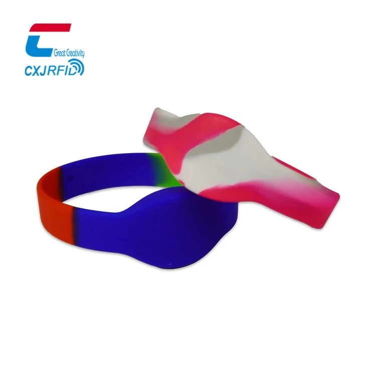 China Aangepaste NFC Multi Color polsbandje | Evenementtoegang en betaling fabrikant
