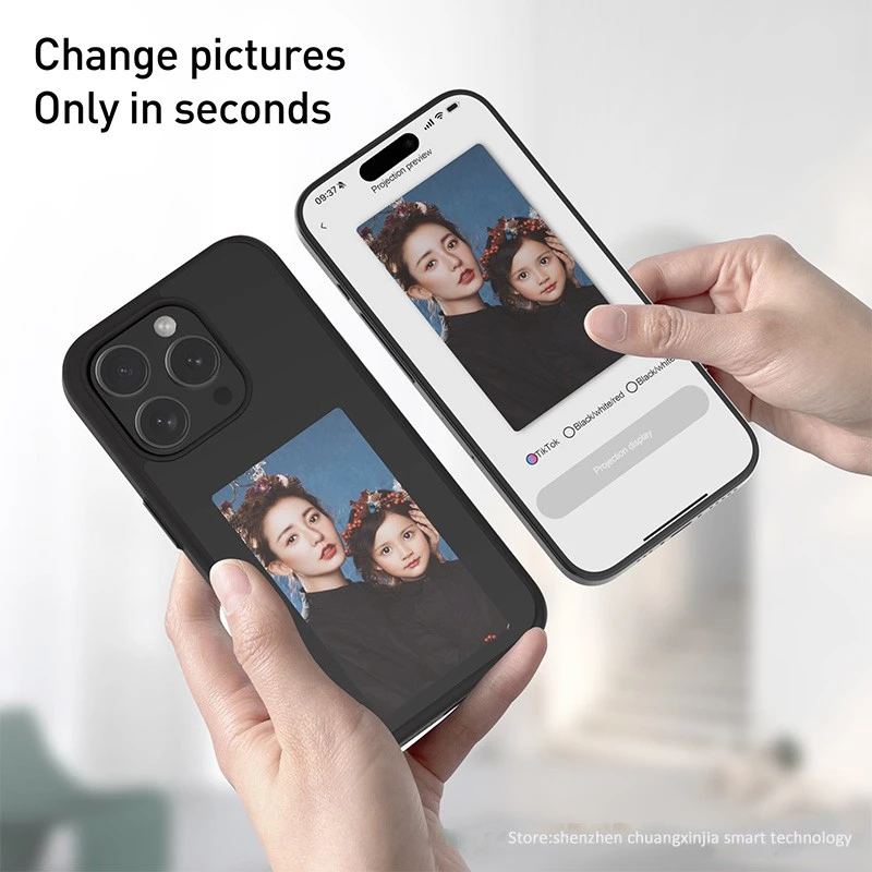 NFC Ink Screen Phone Case