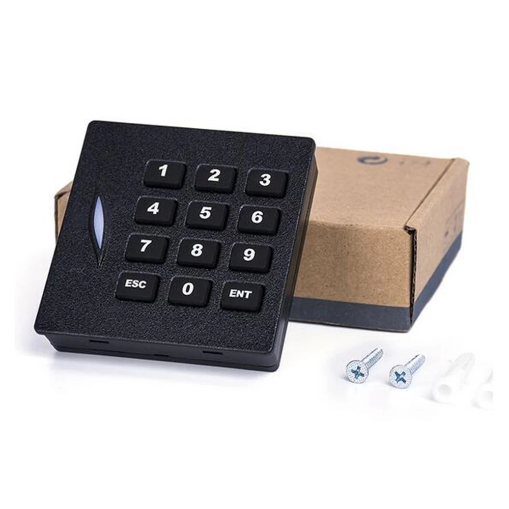 China ACM102 Wiegand 26/34 Keyboard Access Control RFID Proximity Magnetic  door Card Reader manufacturer