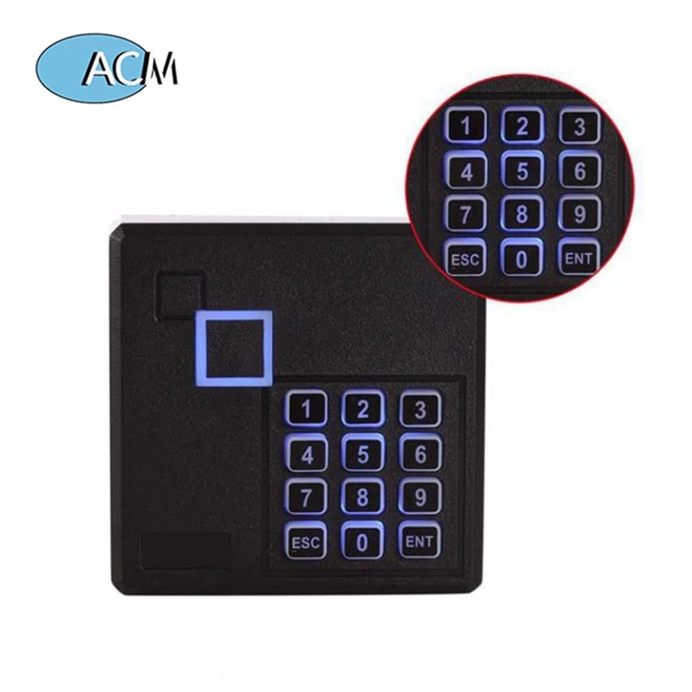 ACM-08F Proximity Smart Card 125khz ID Waterproof keypad Wiegand RFID Door Access Control card Reader