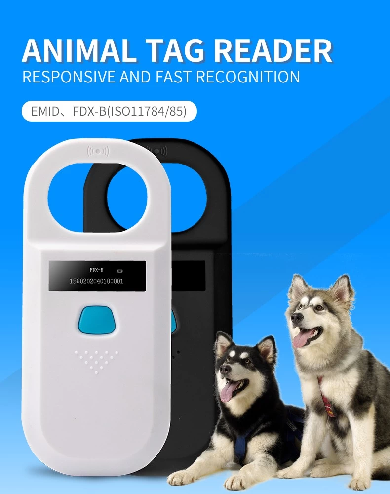Chine New Handheld 134.2khz RFID USB Scanner Animal ID Tag Chip Pet Microchip Reader - COPY - uot1gv fabricant