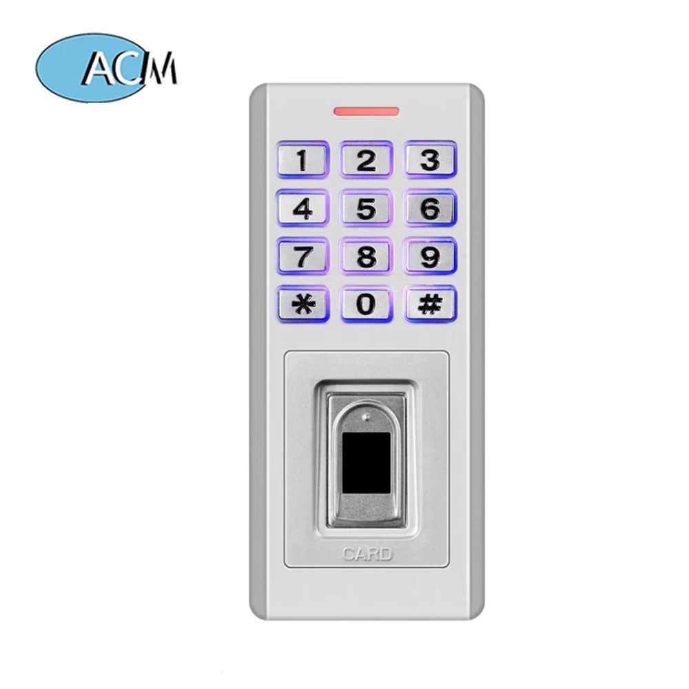 Китай ACM-209D Водонепроницаемый контроллер доступа по отпечаткам пальцев RFID-считыватель Система контроля доступа к двери производителя