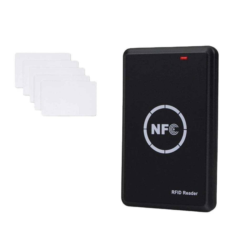 RFID Copier Duplicator 125KHz Key fob NFC Smart Card Reader 13.56MHz Encrypted Programmer USB UID T5577 EM4305 Cards Tags Writer