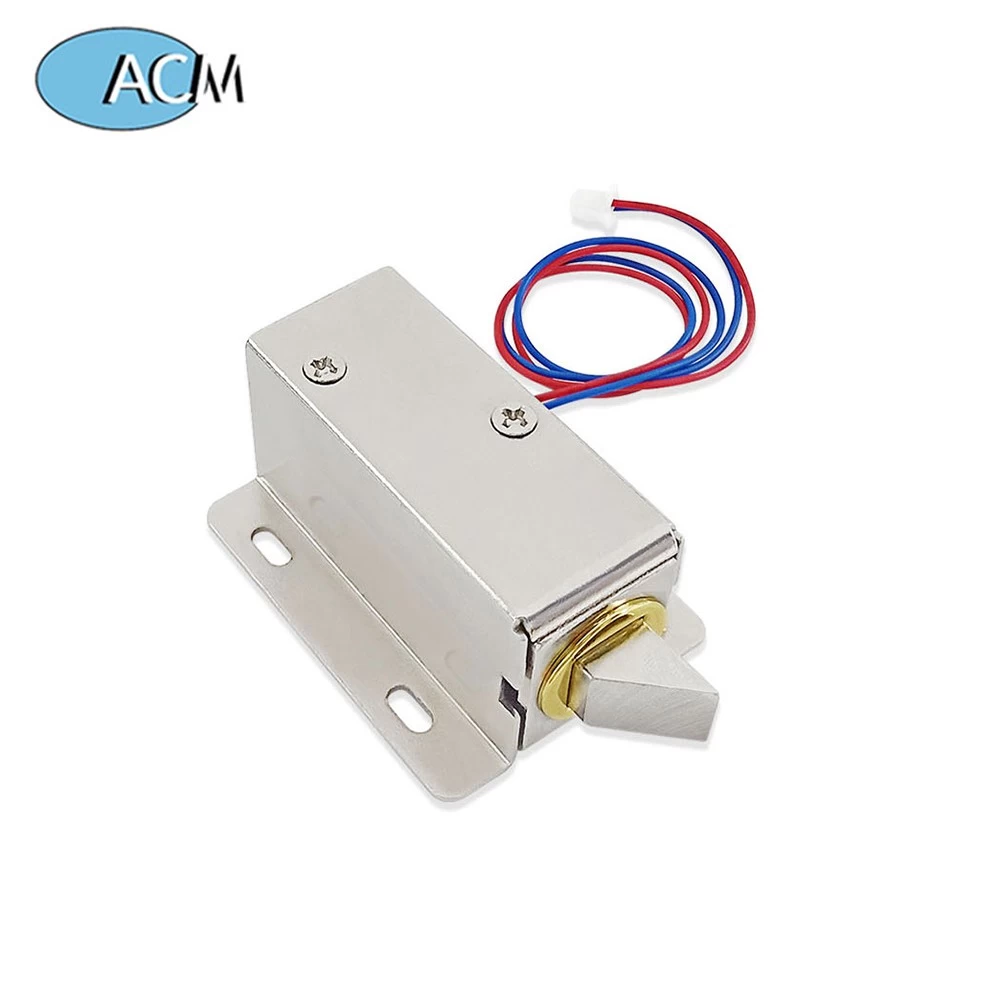 China Small electromagnetic lock DC6V 12V mini electric bolt lock Release Assembly Access Control Electric Cabinet lock manufacturer