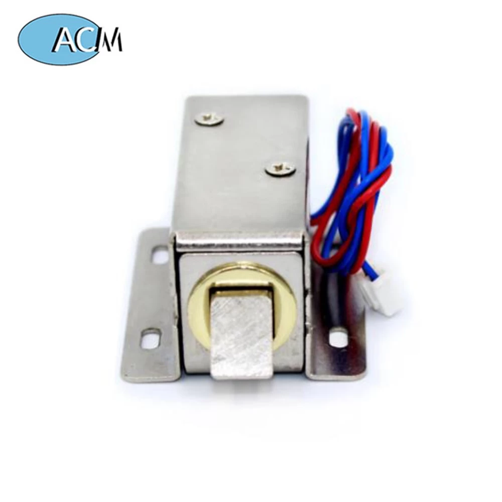 Small electromagnetic lock DC6V 12V mini electric bolt lock Release Assembly Access Control Electric Cabinet lock