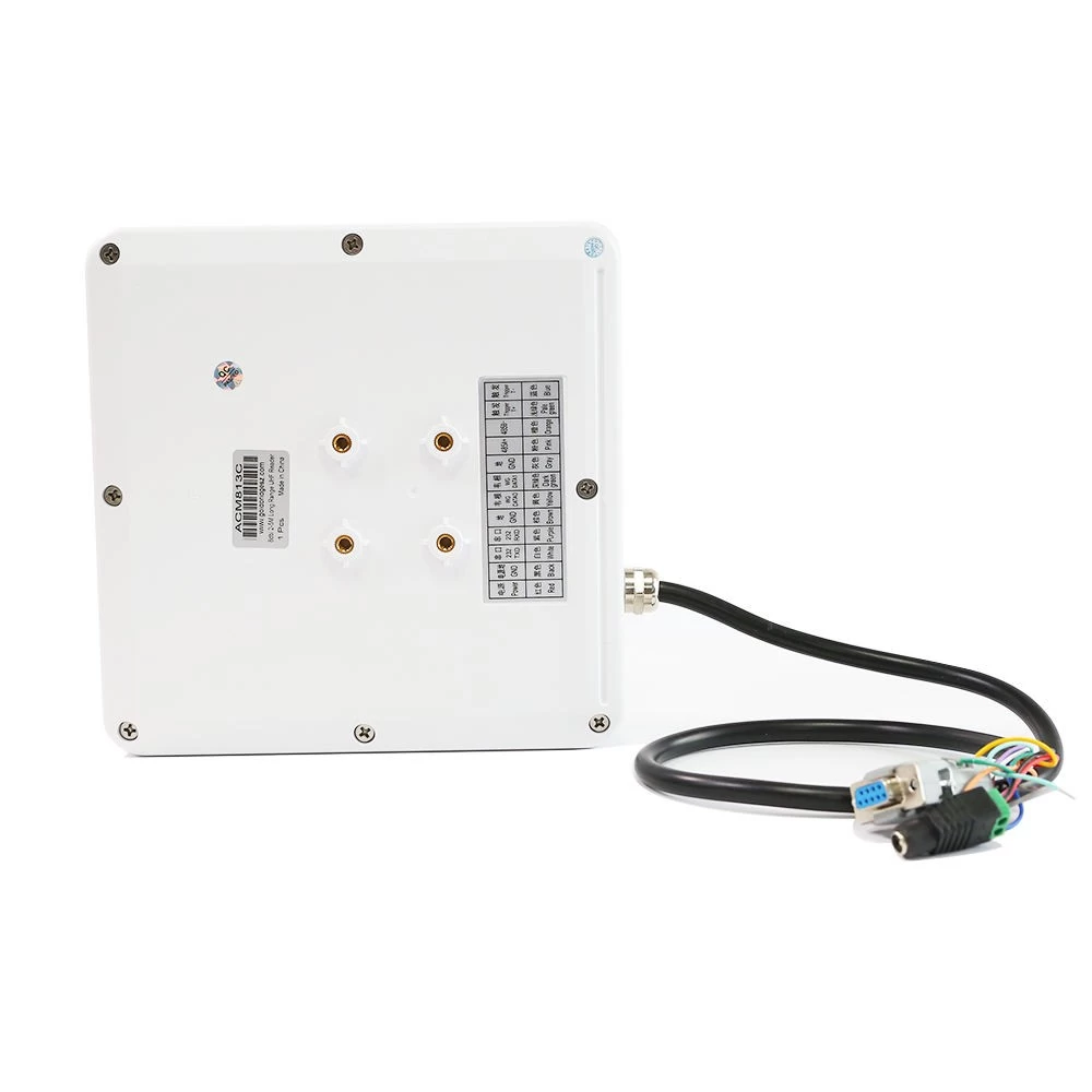 UHF Integrative 5-7 Meters Long Range RFID Reader with 8dbi Antenna RS232/RS485/Wiegand26 port