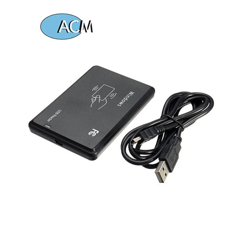 Lector de tarjetas de identificación de 125Khz, copiadora, duplicadora,  Sensor de proximidad USB, lector RFID de escritorio de tarjeta inteligente