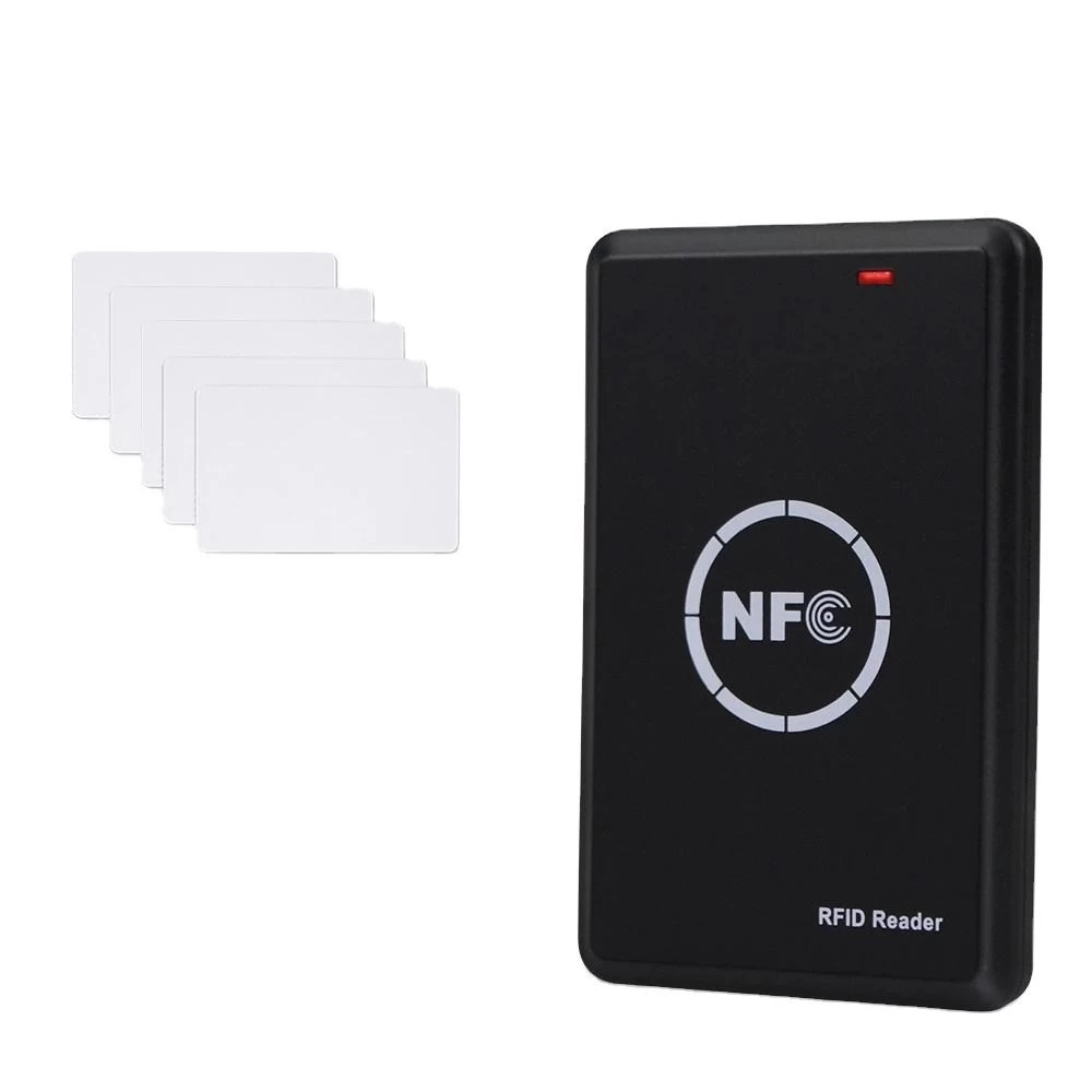 RFID Copier Duplicator 125KHz Key fob NFC Smart Card Reader 13.56MHz Encrypted Programmer USB T5577 EM4305 Cards Tags Writer