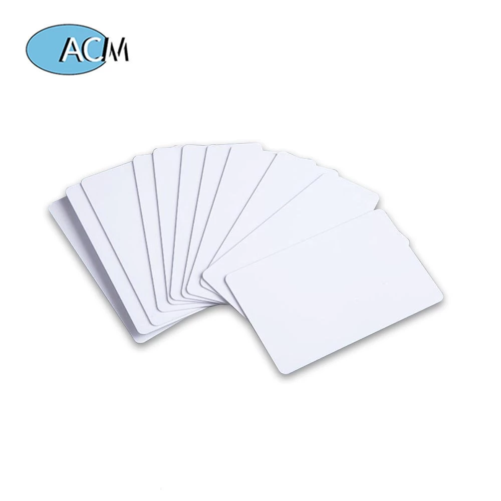 China RFID Card 13.56Mhz IC Cards MF S50 Classic 1K M1 Proximity Smart 0.8mm For Access Control System ISO14443A manufacturer