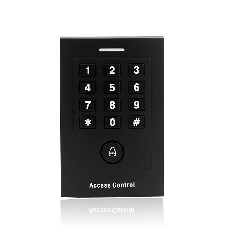 Çin Kapı Zili ve LED Göstergeli Swipe Card RFID Kapı Geçiş Kontrol Sistemi üretici firma