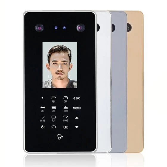 China 2.8inch biometric facial face Recognition Access Control and card time attendance device manufacturer