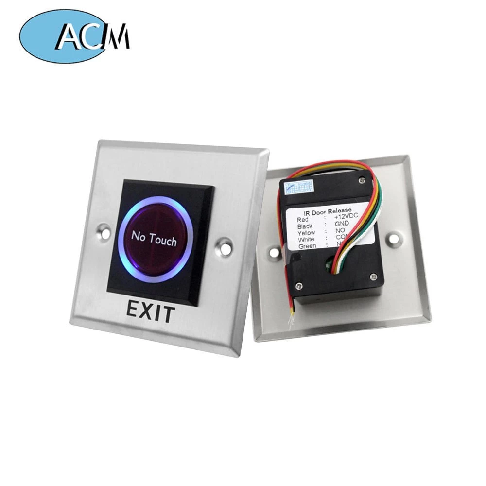 China ACM Emergency Door Release Switch Access control No Touch exit Switch Button manufacturer