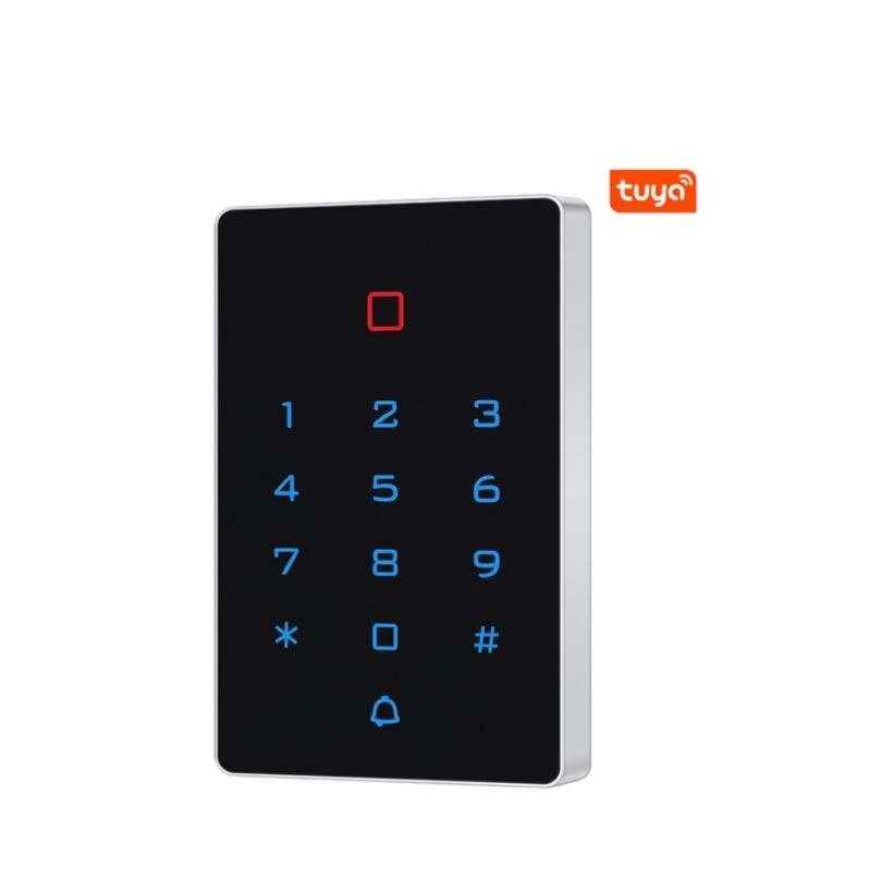 China Tuya Keypad Access Control Touch Screen Door Keypad 125KH Standalone RFID Access Control System manufacturer