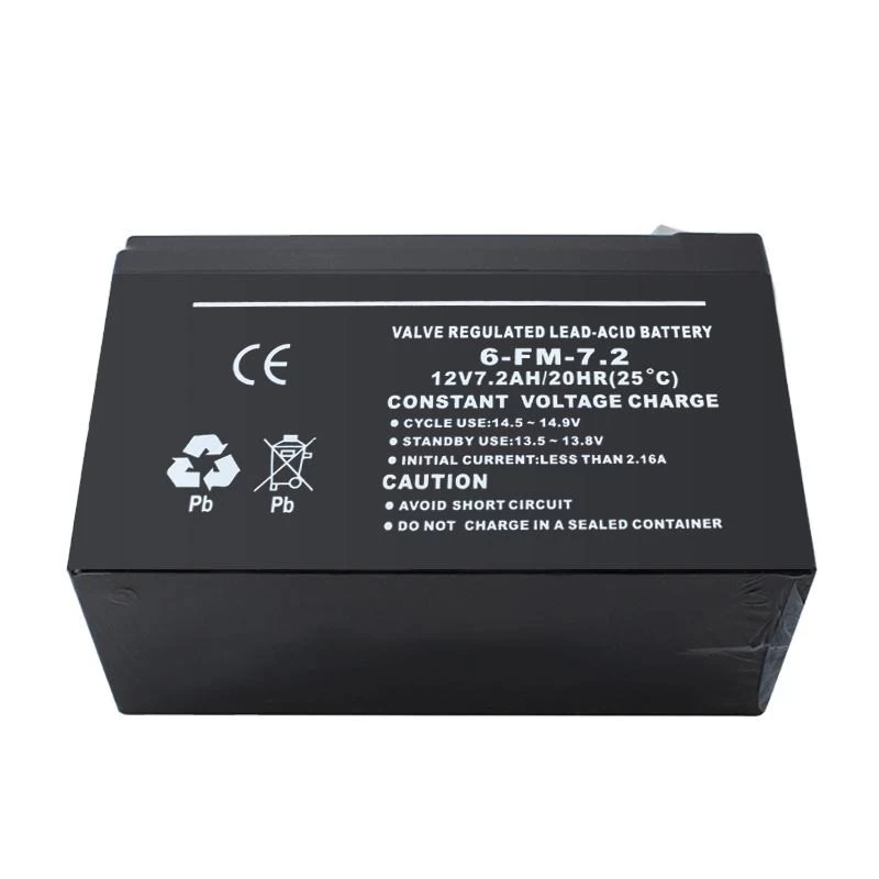 China Bateria de backup 12V 7A Bateria de armazenamento para fonte de alimentação de backup fabricante