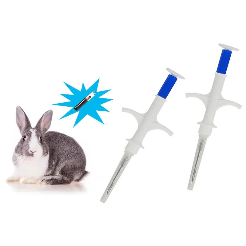 China 134.2khz Pets Micro Nfc Chip Bioglass Rfid Tag Animal Microchip Syringe for Dogs manufacturer