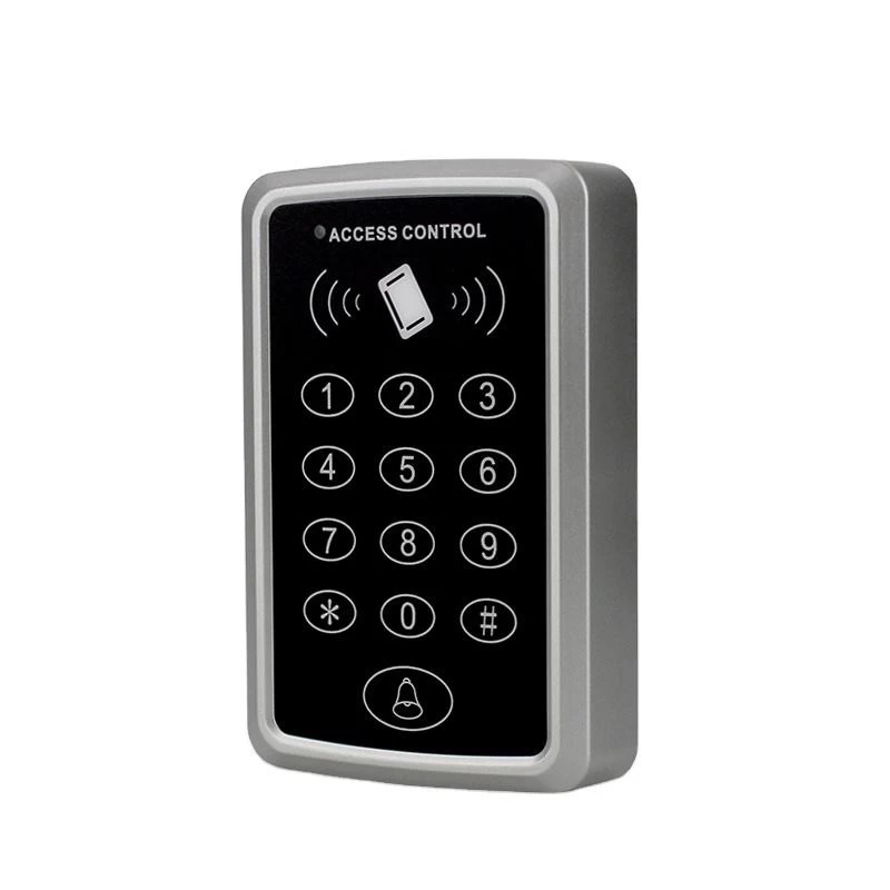China RFID Reader Door Keyboard PIN Code Reader With Doorbell manufacturer