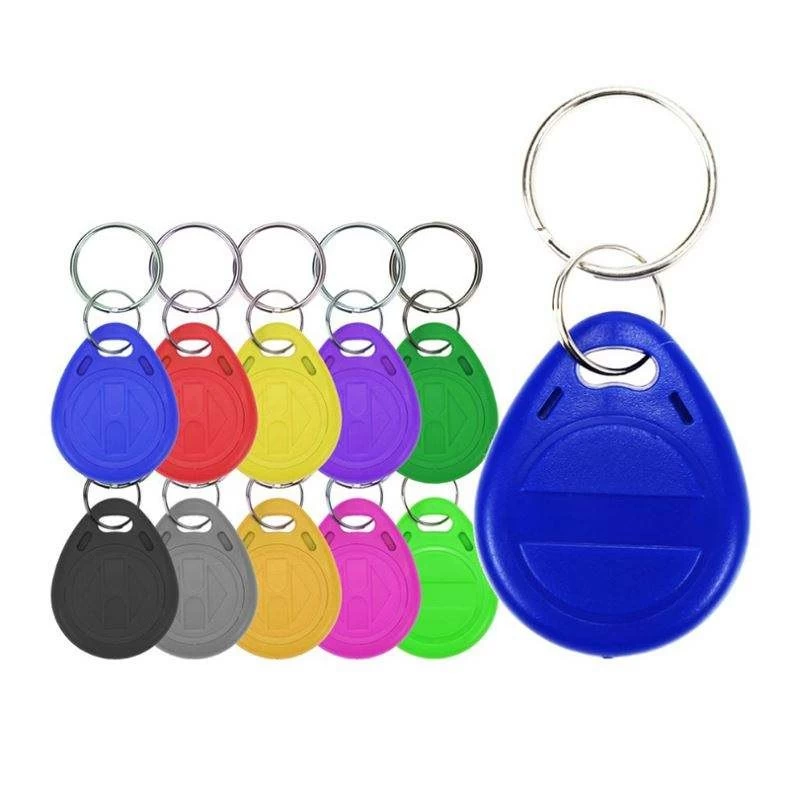 China Rewritable and Convenient Waterproof Tag Card ABS 125KHz T5577 / EM4305 NFC RFID Key Fob manufacturer