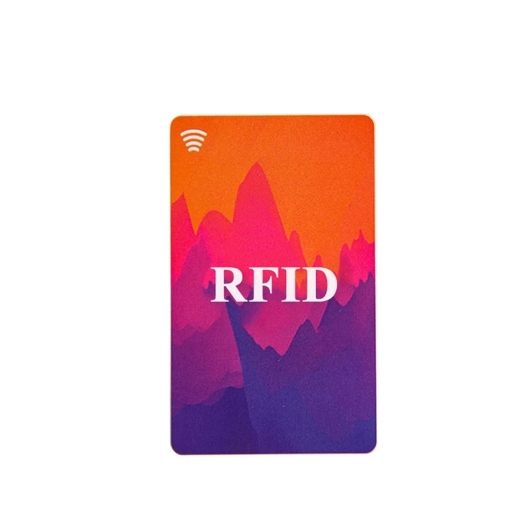 Cina Stampa personalizzata 85,5 * 54mm iso14443a rfid key card per hotel 13,56 mhz Biglietti da visita NFC MIFARE Classic 1k 7 byte UID RFID card produttore