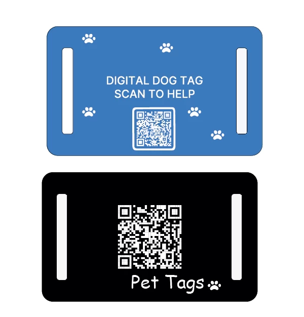 Tag per cani NFC programmabili a caldo Collare per animali