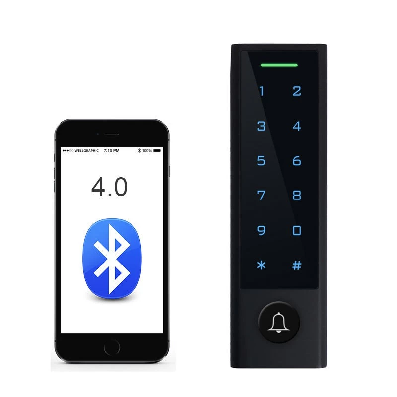 중국 무료 Tuya Smart 앱이 포함된 Bluetooth 독립형 RFID 카드 지문 판독기 액세스 제어 시스템 제조업체