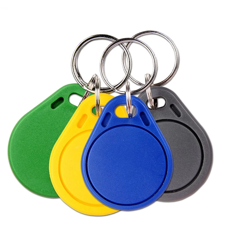 China Different Color Waterproof ABS Rewritable Access Control RFID Proximity Key fobs For Door Lock manufacturer