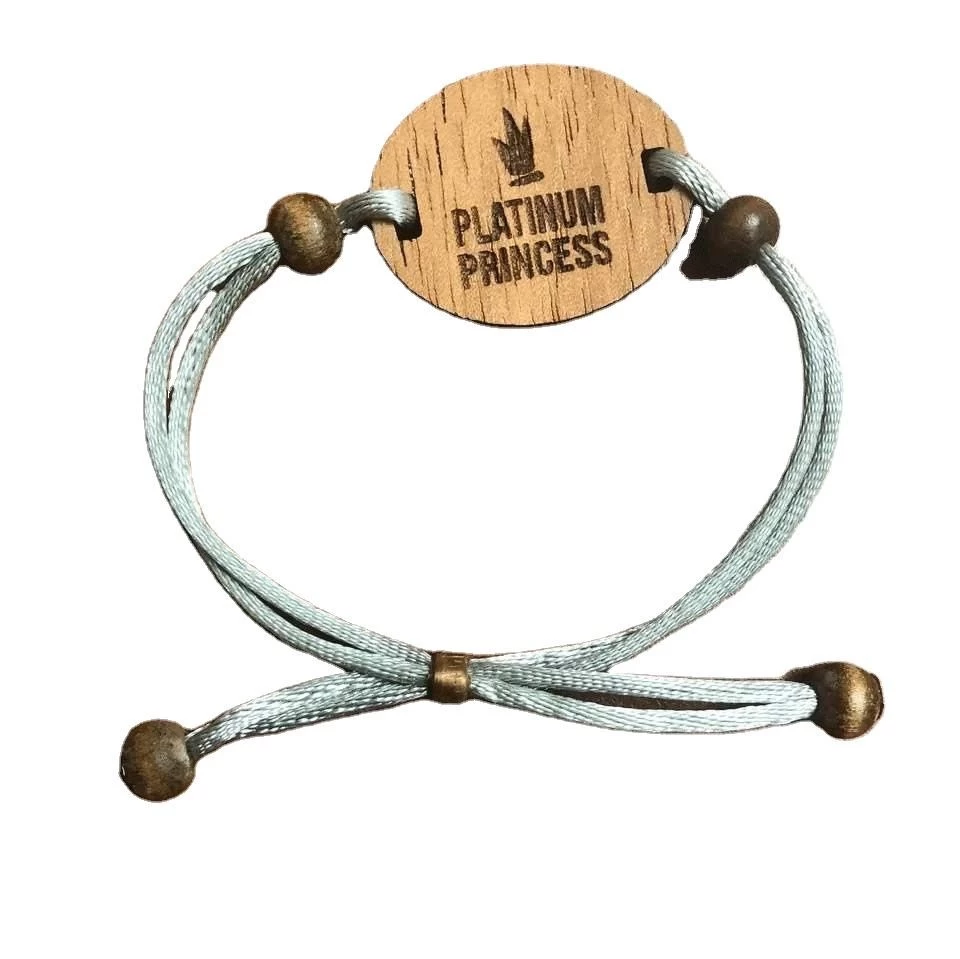porcelana Pulsera rfid de madera con logotipo personalizado, pulsera de madera nfc de un solo uso respetuosa con el medio ambiente para eventos festivos fabricante