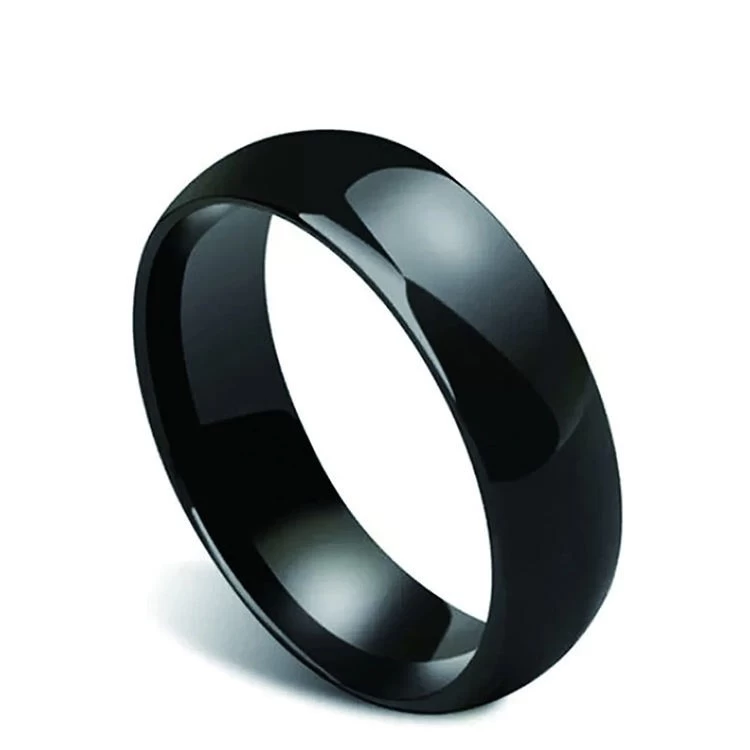 porcelana Anillos NFC de cerámica Inteligente Smart Ring NFC Anillo NFC negro fabricante