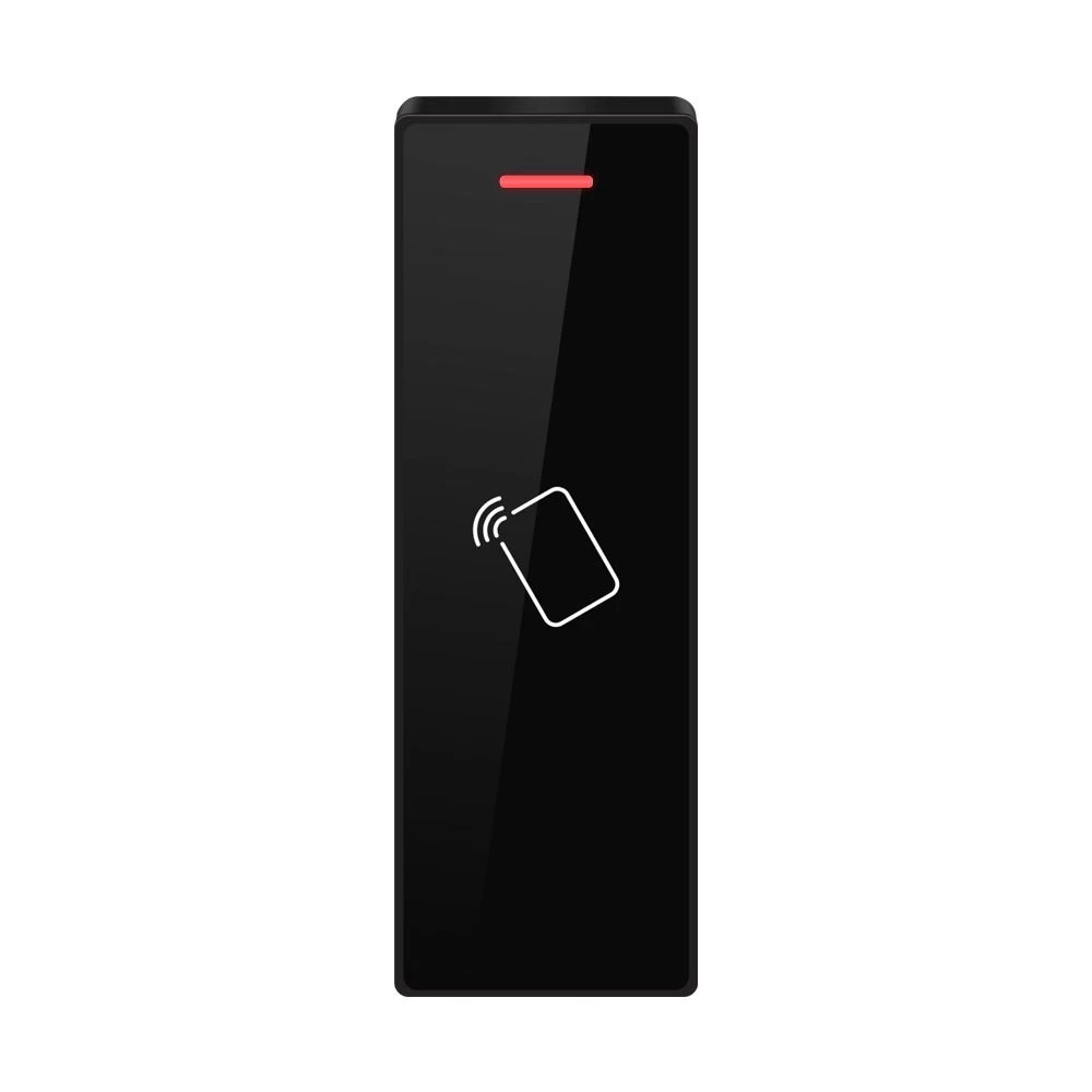 Lector de tarjetas EM de 115*70*15mm 125KHz, lector Wiegand RFID de proximidad con panel táctil para sistema de control de acceso