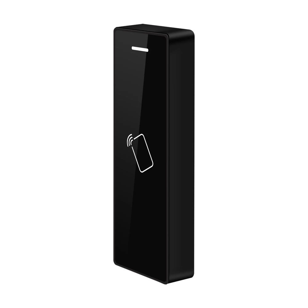 Lector de tarjetas EM de 115*70*15mm 125KHz, lector Wiegand RFID de proximidad con panel táctil para sistema de control de acceso