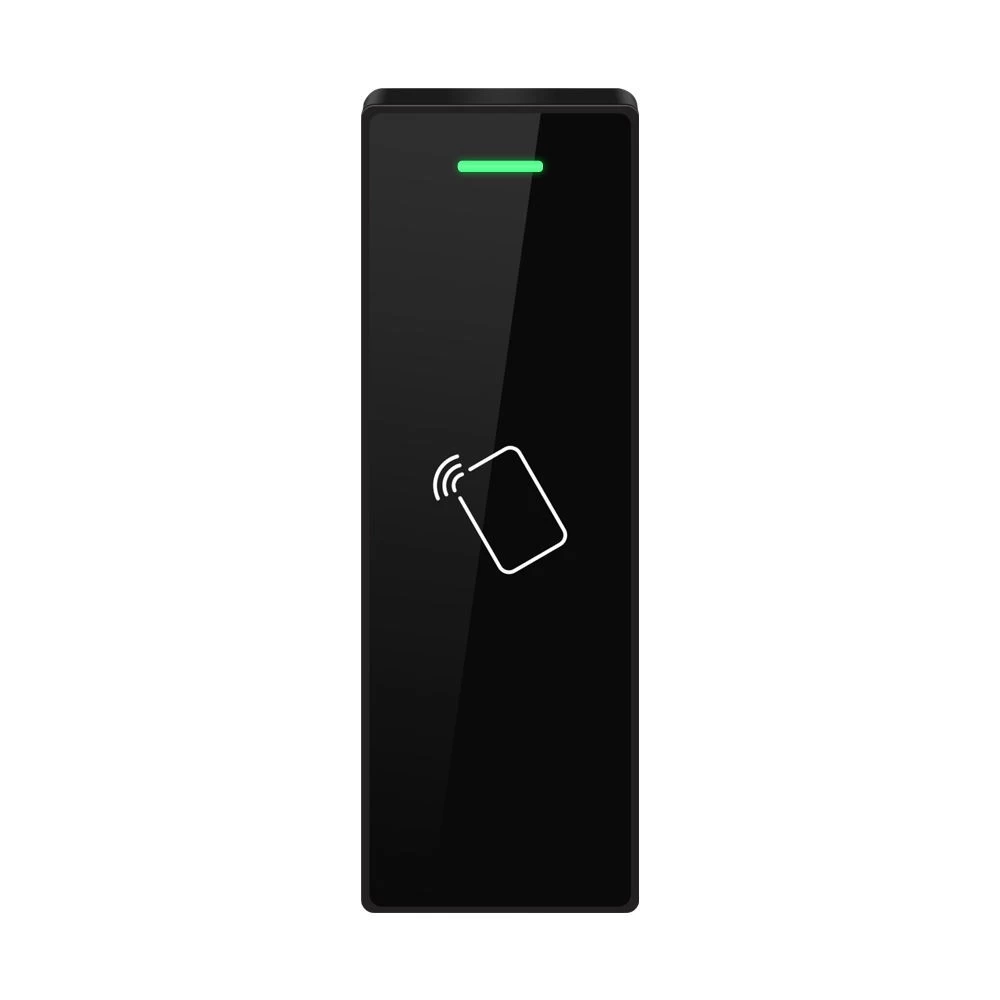 Newest Design 115*70*15mm 125KHz EM Card Reader,Touch Panel Proximity RFID Wiegand Reader for Access Control System