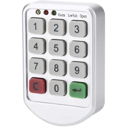 China Electronic Lock ABS Plastic Panel Intelligent Password Keypad Digital Electronic Cabinet Door Combination Lock manufacturer