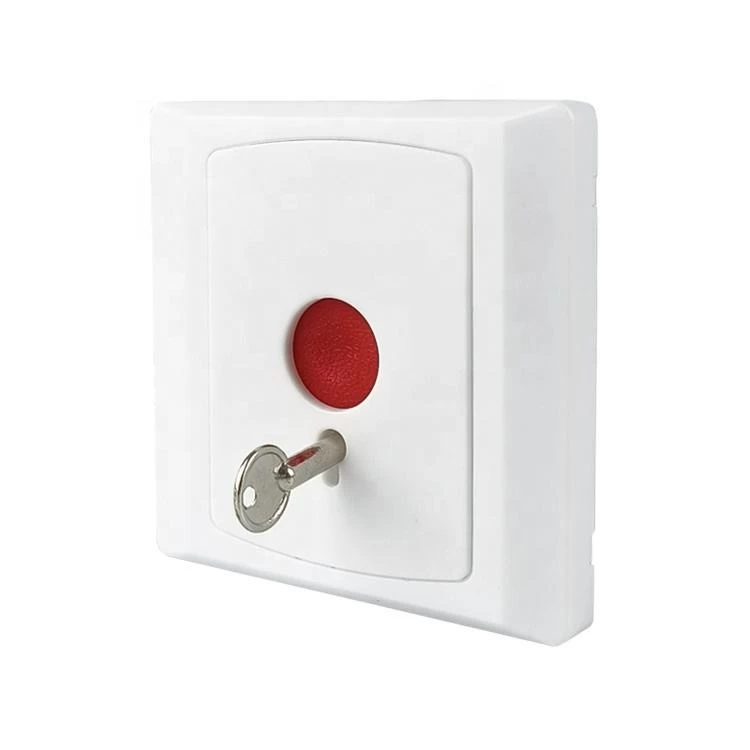 China Emergency security system panic alarm button 12V 24V manufacturer