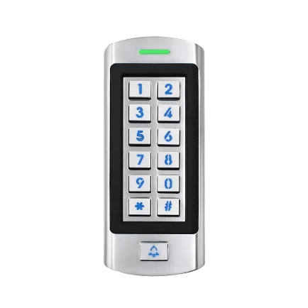 China Metal Keypad IP66 Waterproof Door Entry Security Control Systems EM ID Card Keypad Reader Standalone Door RFID Access Control manufacturer